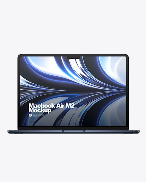 Macbook Air M2 Front Mockup