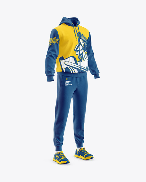 Men's Sport Suit Mockup