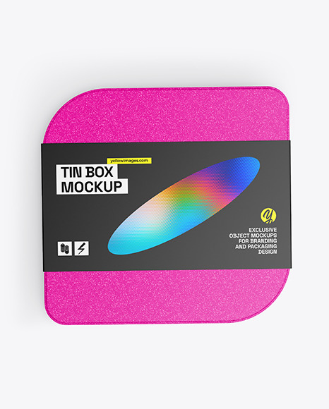 Tin Box Mockup
