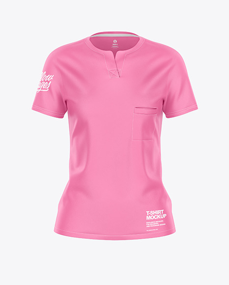 Women's Medical T-Shirt Mockup