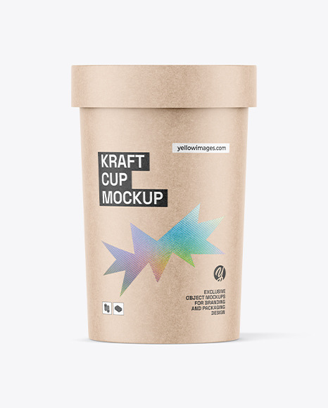 Kraft Soup Cup Mockup