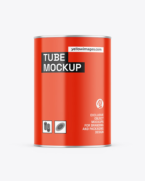 Glossy Tube Mockup