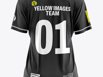 Women's Baseball Jersey Mockup