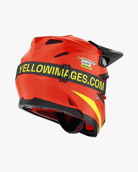 Motocross Helmet Mockup