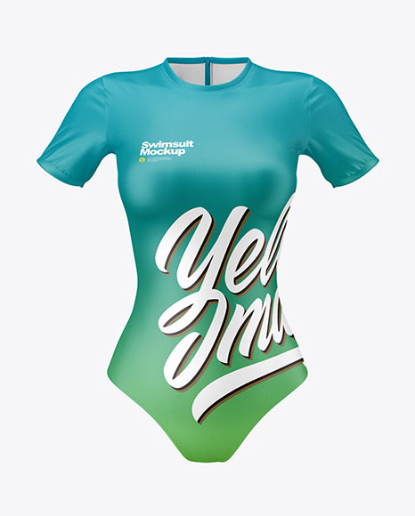 Swimsuit Mockup - Front View