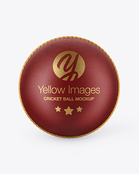 Cricket Ball Mockup