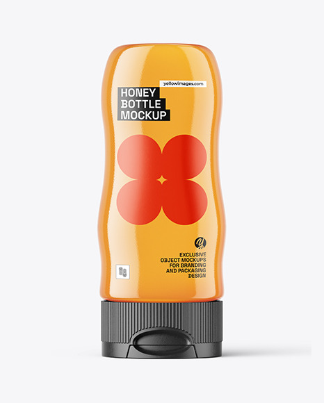 Honey Bottle Mockup