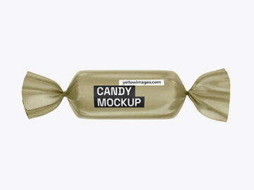 Textured Paper Candy Mockup