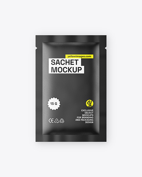 Paper Sachet Mockup