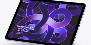 iPad Air 5 Purple