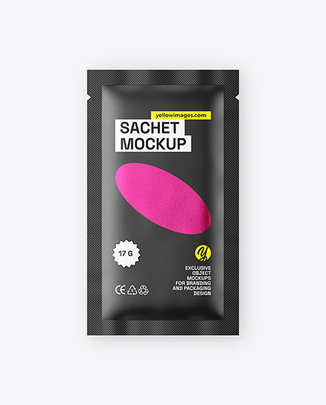Paper Sachet Mockup
