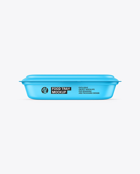 Matte Food Container Mockup