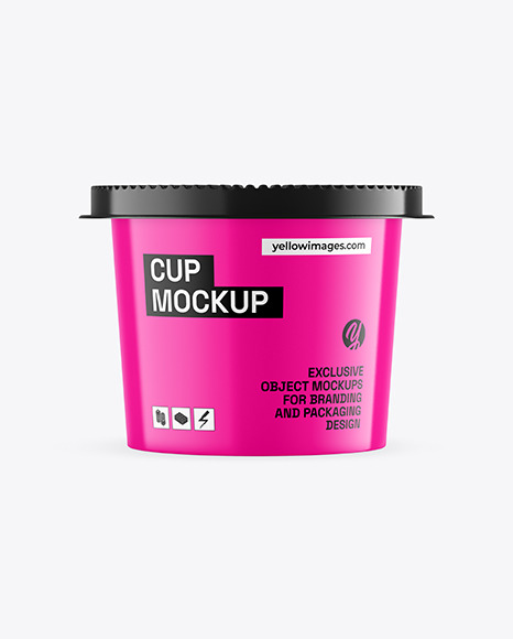 Glossy Cup Mockup