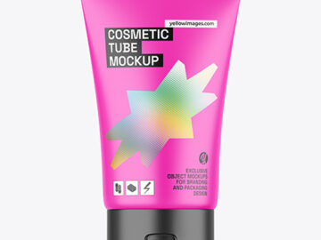 Cosmetic Tube Mockup