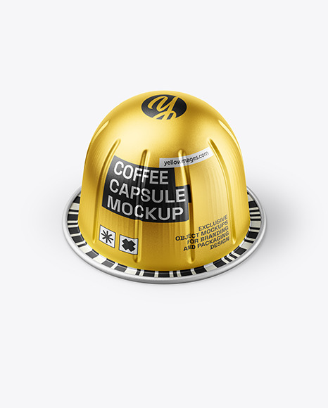 Matte Metallic Coffee Capsule