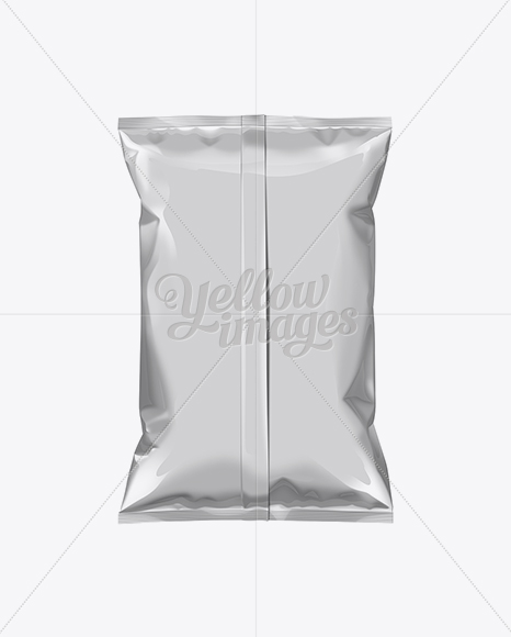 White Plastic Snack Package Medium