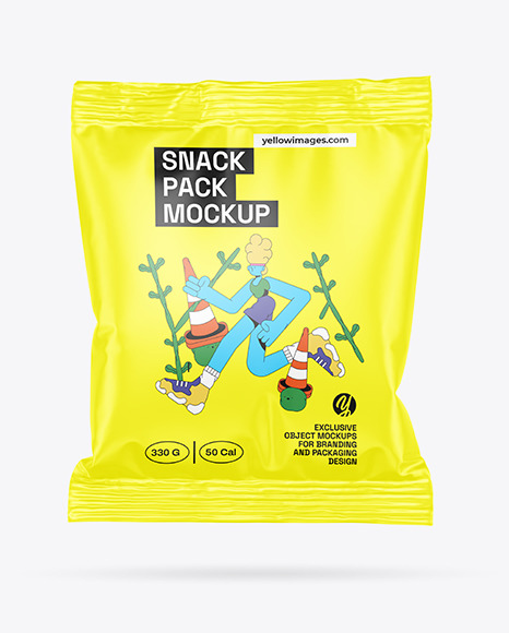 Matte Snack Pack Mockup