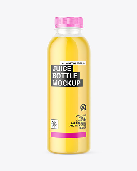 Juice Bottle Mockup
