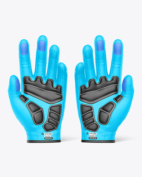 Cycling Gloves Mockup