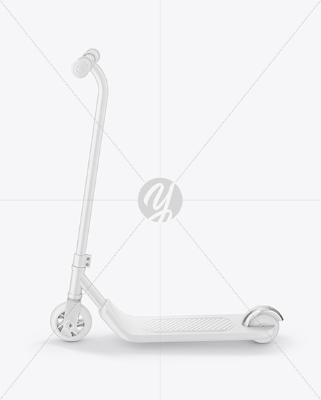 Scooter Mockup - Side View