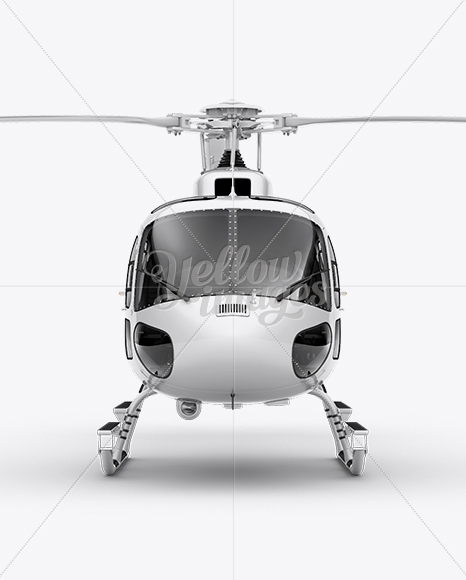 Eurocopter AS350 Mockup Front View