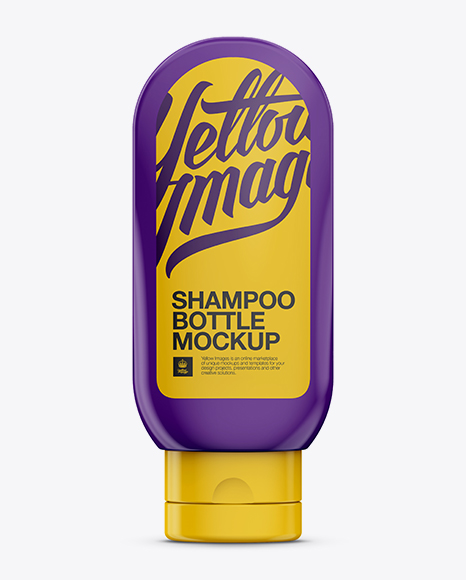 Shampoo Tottle Bottle Mockup