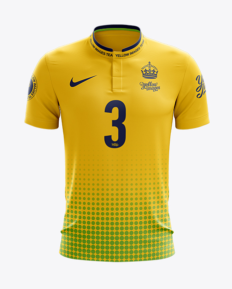 Soccer Jersey Mockup - Front View