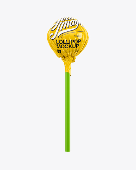 Ball Lollipop Mockup