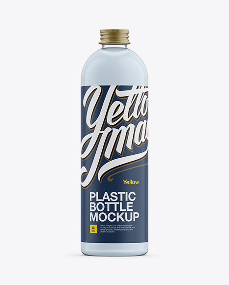 Plastic Cleaner Bottle Mockup