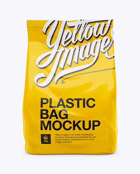 Plastic Soap Powder Bag Mockup