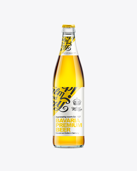 NRW Bottle With Gold Beer 500ml