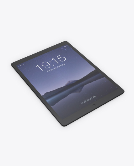 Clay iPad Pro 12.9 Mockup