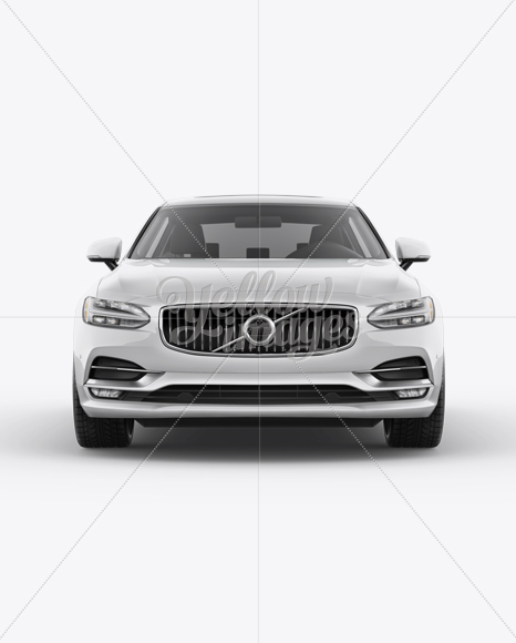 Volvo S90 Mockup - Front View