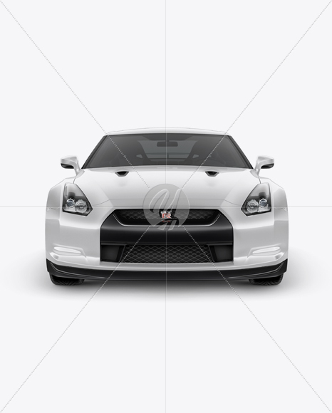Nissan GTR Mockup - Front view