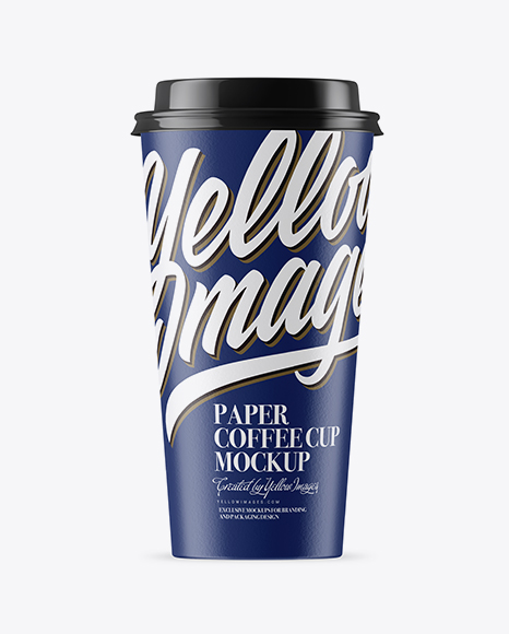Large Paper Coffee Cup Mockup