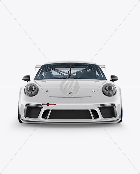 Porsche 911 GT3 Mockup - Front View