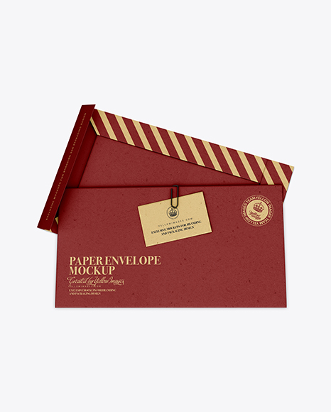 Paper Envelope Mockup