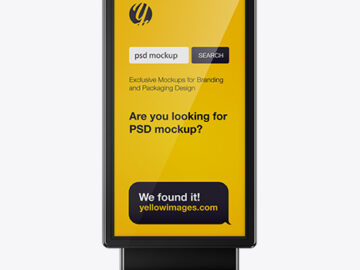 Citylight Poster Mockup - Front View