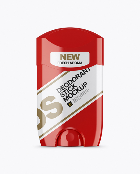 Glossy Deodorant Stick Mockup