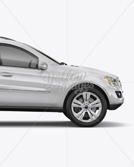 Mercedes-benz ML Mockup - Right view