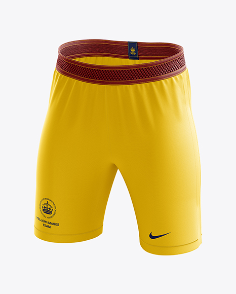 Men’s Soccer Shorts mockup (Half Side View)