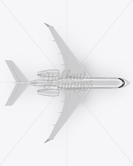 Bombardier Global 5000 - Top View