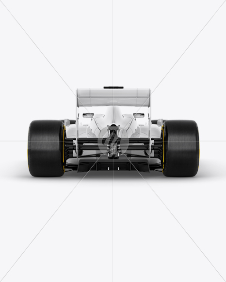 McLaren Formula 1 Mockup - Back view
