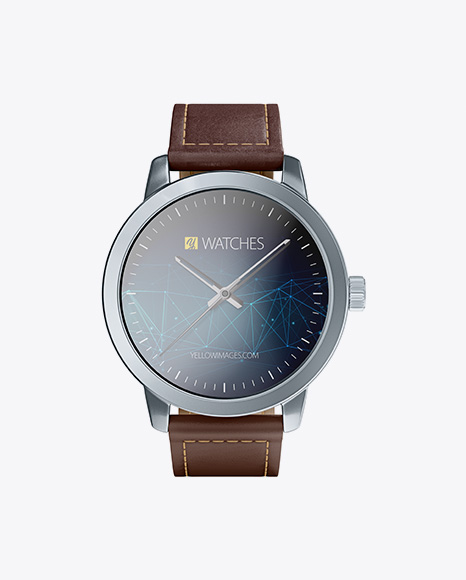Watch Mockup - Front View