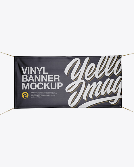 Matte Vinyl Banner Mockup