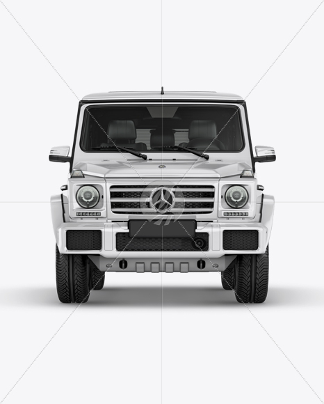 Mercedes Benz G class Mockup - Front view