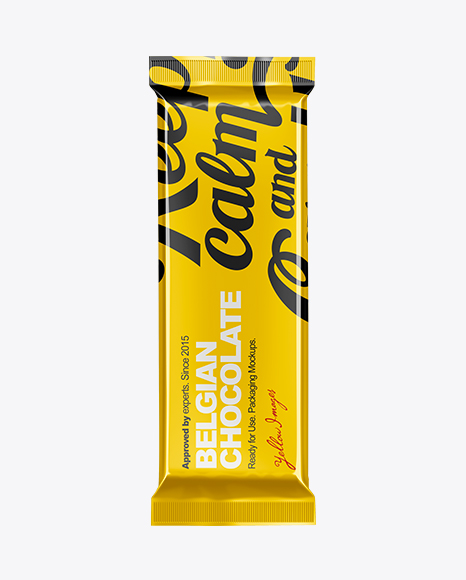 Chocolate Bar Mockup