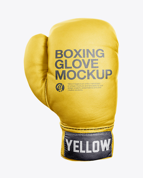 Boxing Glove Mockup - Front View