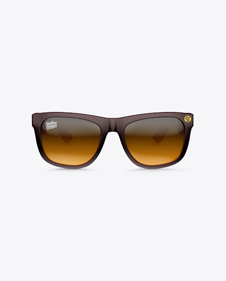 Sunglasses Mockup - Front View