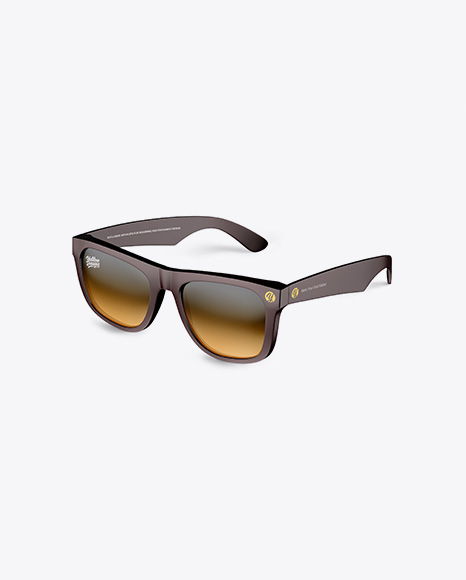 Sunglasses Mockup - Half Side View
